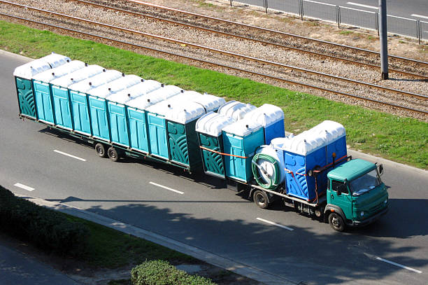 Porta potty delivery and setup in Lillington, NC